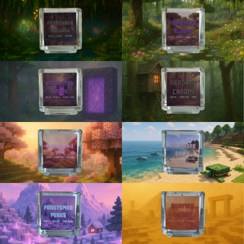 Immersive Minecraft Candle 8cl