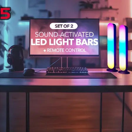 Party At Home - Sound Reactive Light Bars (Set of 2)