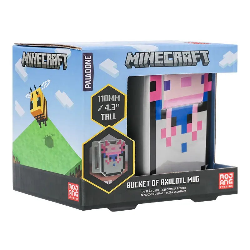 Minecraft Axolotl Shaped Mug