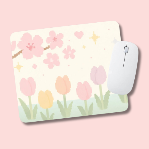 Tiptoe Through The Tulips Mouse Mat