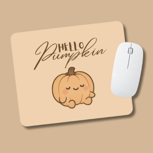 'Hello Pumpkin' Mouse Mat