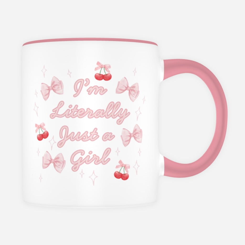 🎀 Im Just A Girl 🎀 Mug