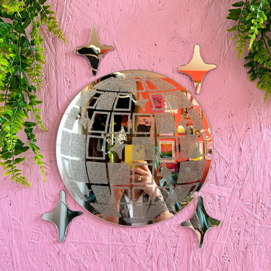 Sparkly Stars Mirror Set