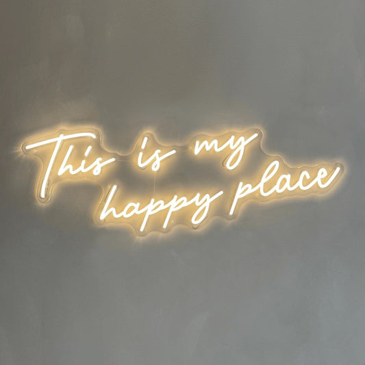 'This Is My Happy Place' Light