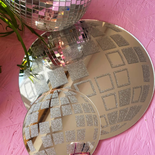 Retro Disco Ball Mirror